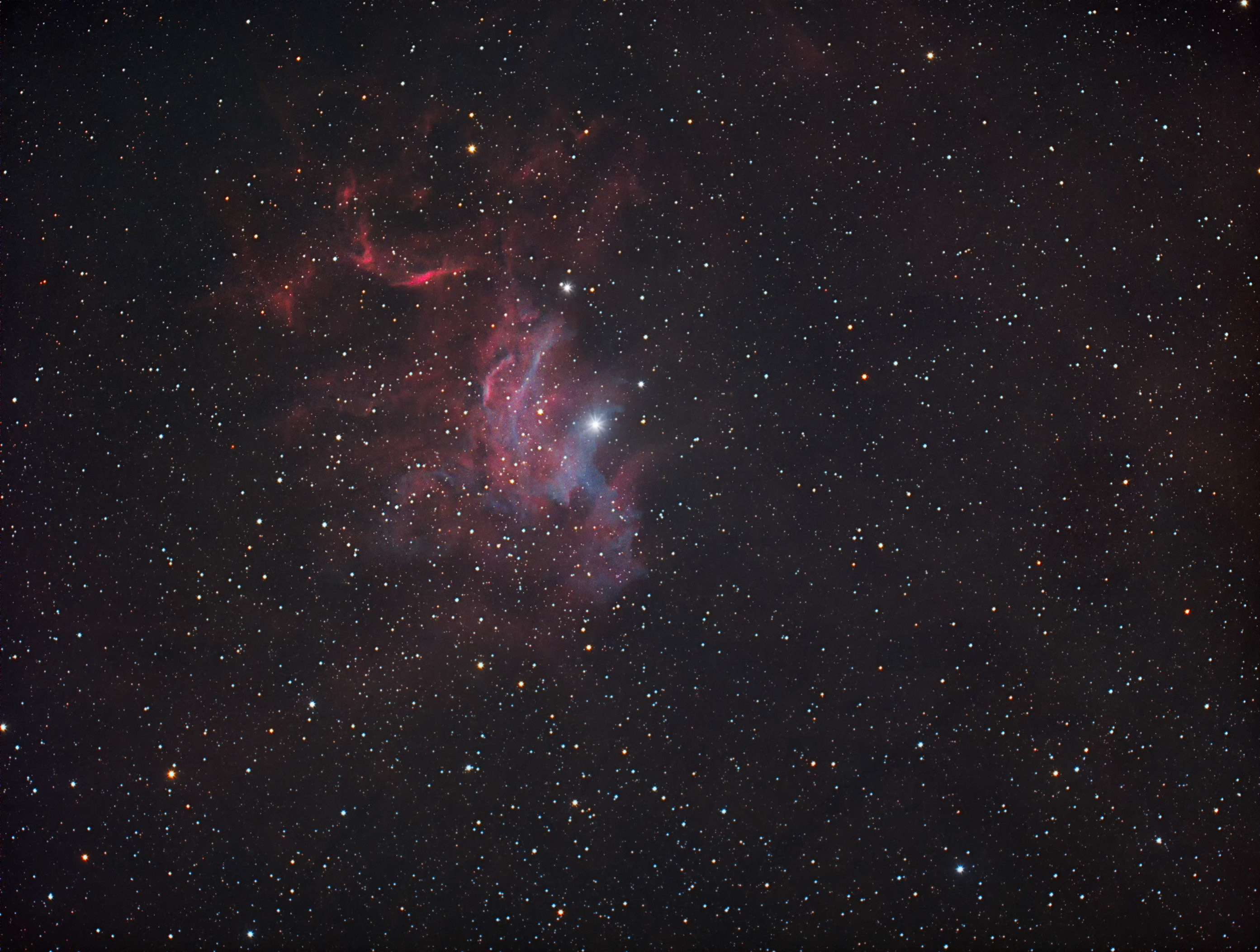 Flaming-Star-Nebula