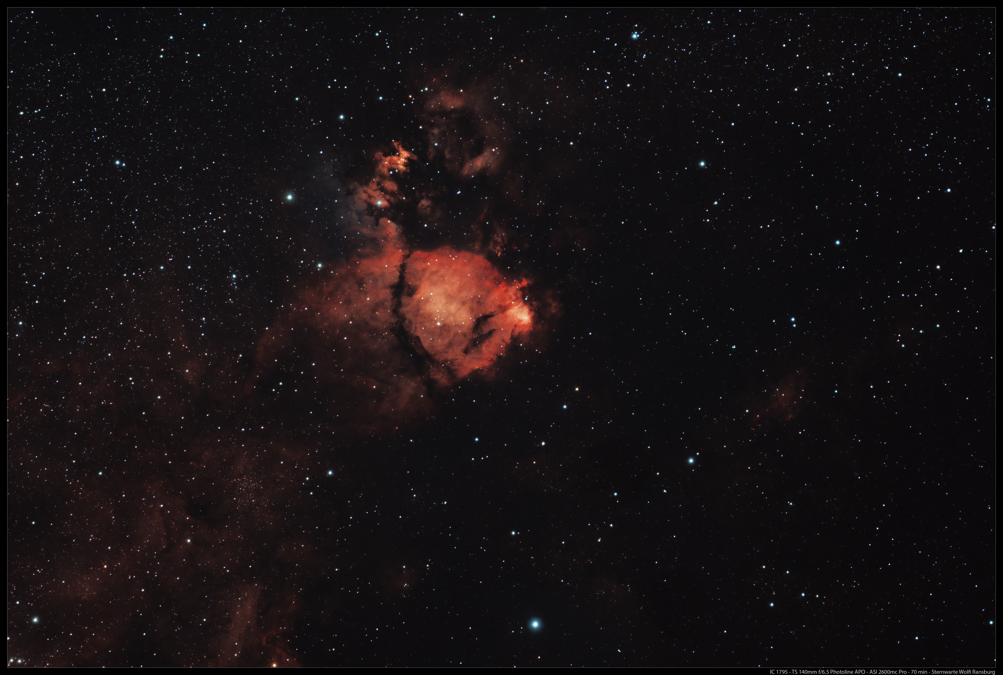 IC 1795 - Gasnebel in der Cassiopeia
