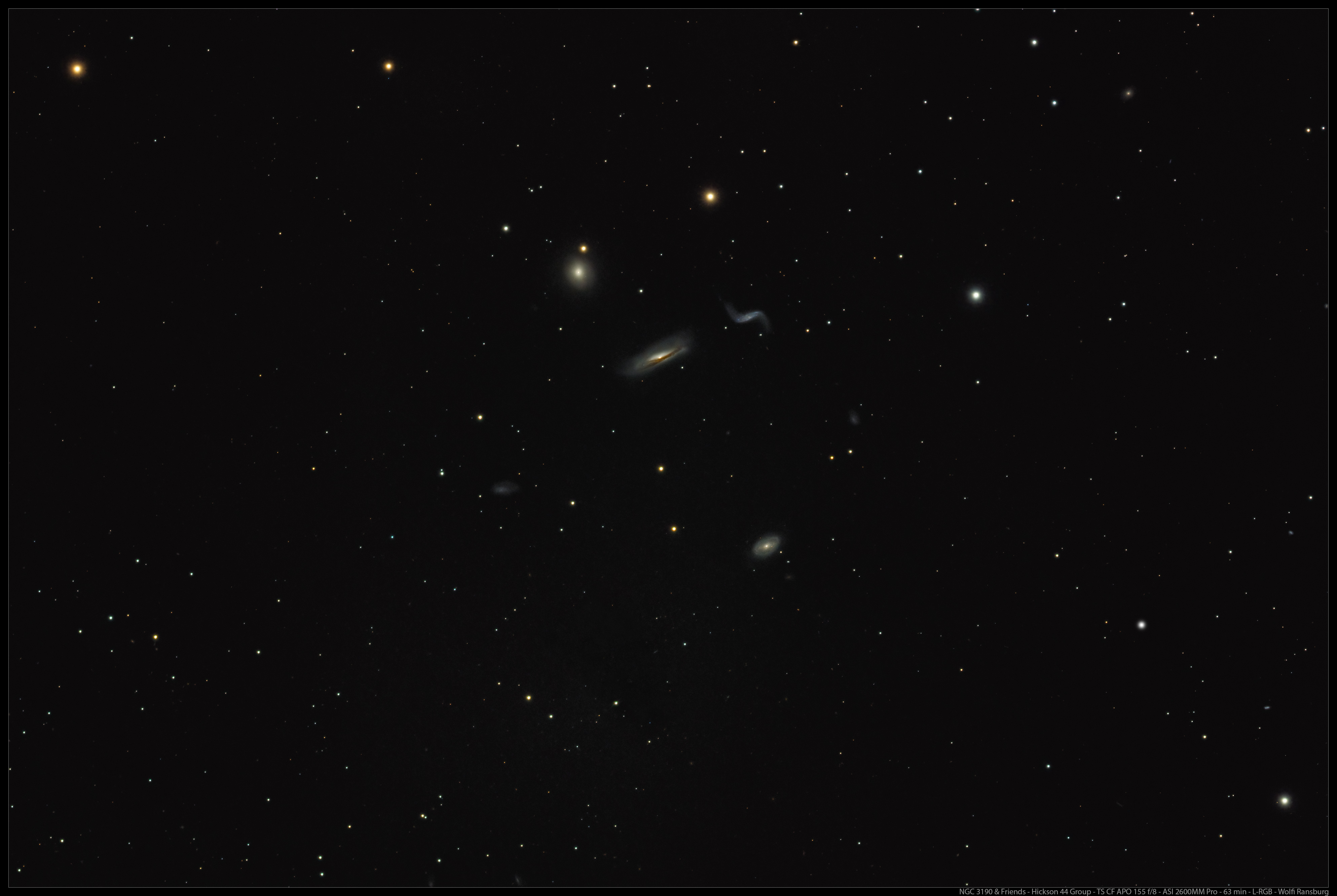 NGC 3190 and friends